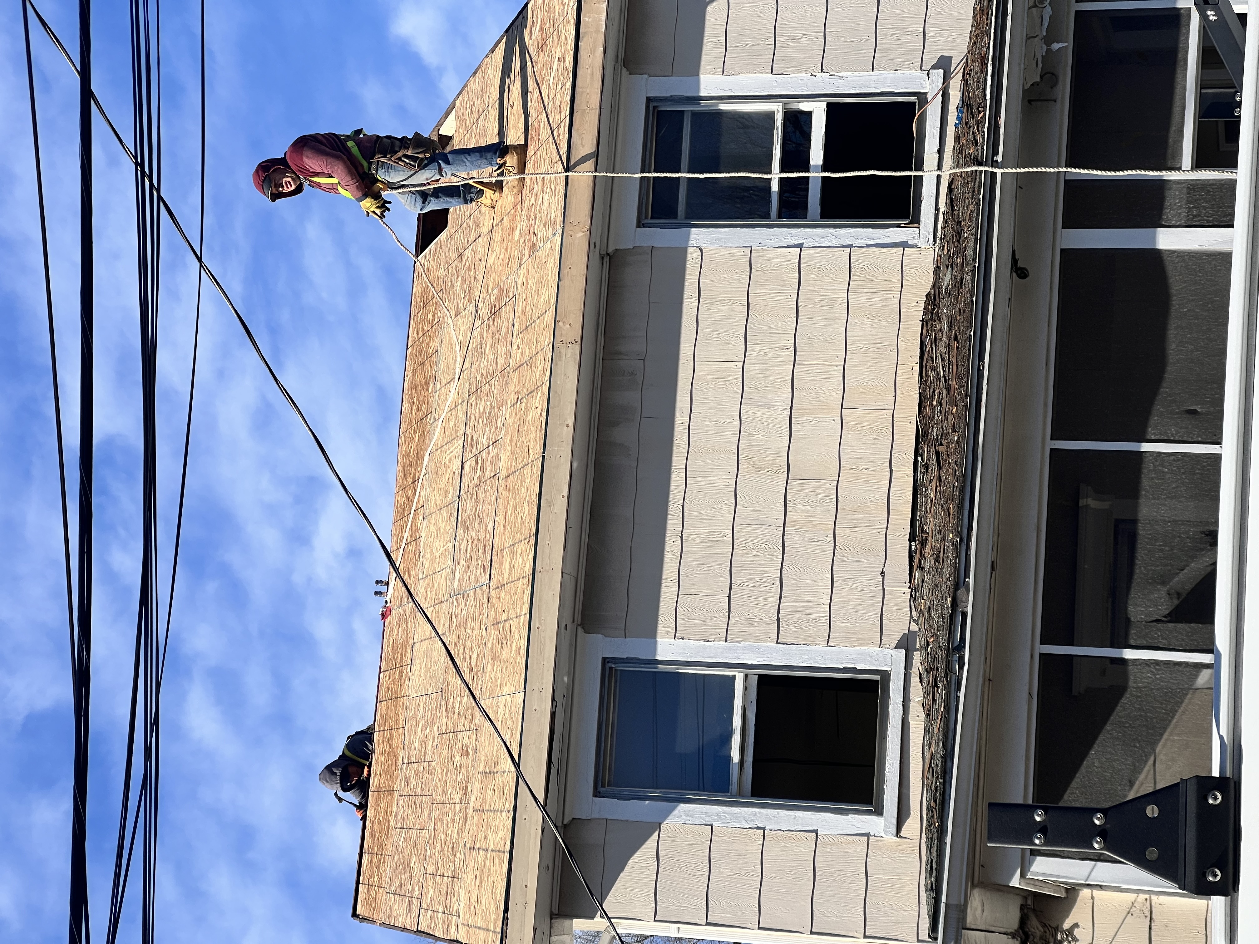 redecking of roof