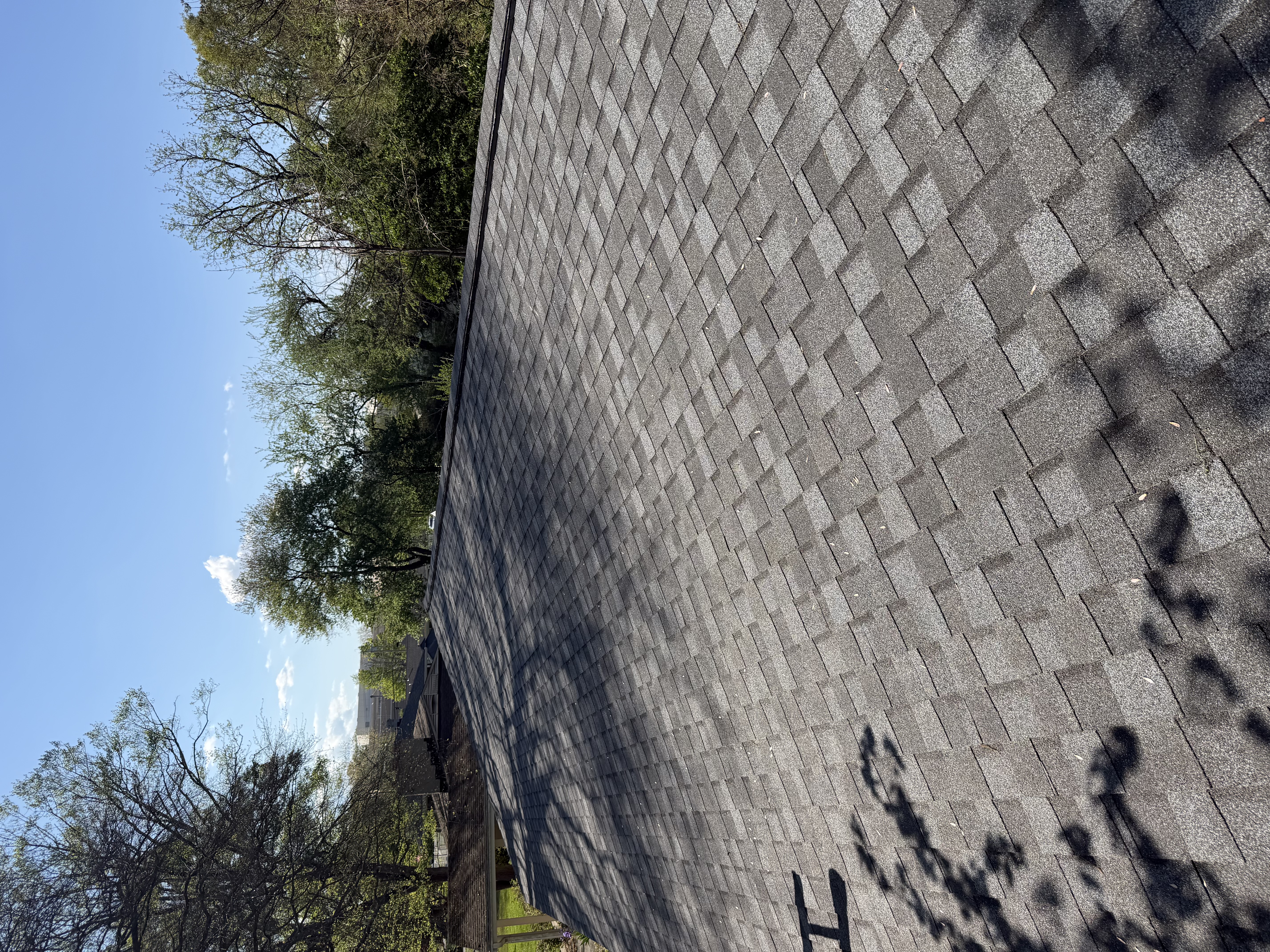 pewter shingles installed